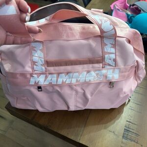 Pink Mammoth Duffel Bag & Mammoth Mini Mug